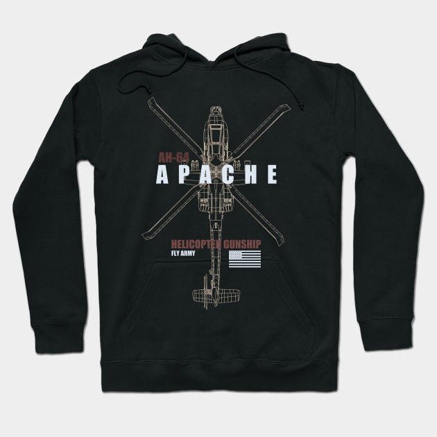 AH-64 Apache Hoodie by TCP